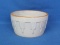 Light Tan Stoneware Canister/Bowl with Southwest Design – Unmarked – Roughly 7”x4” -