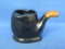 Small Clay Ashtray Shaped Like a Pipe – Made in Japan – 2” tall