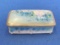 Hand Painted Porcelain Trinket Box – Blue Floral – Marked “Nippon” - 3 1/2” x 1 3/4”
