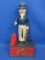 Plastic Uncle Sam Mechanical Bank – 8 3/4” tall – Made in Hong Kong – Works