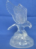 8” T  Eagle with Outstreched Wings Crystal D'Arques Genuine Lead Crystal (24%)