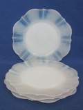 Set of 4 Monax American Sweetheart Bread Plates by MacBeth-Evans – Depression Glass