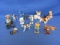 Miniature Figuries – Dogs – Cats – Bears – Longest is 2 1/2” - As Shown