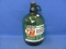 7up Syrup Glass Gallon Jug – St. Cloud MN – 11 3/4” T - Paper Label Damaged