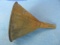 Vintage Funnel, Weathered Surface – 5 1/2” L x 4 1/2” DIA
