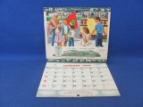 1969 Usem Chevrolet Calendar – Austin MN – Complete – Writing on Calendar Months
