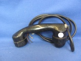 U.S. Navy Instrument Corp. Sound Powered Telephone Handset – 8 3/4” L – Damage to Cord