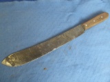 Vintage Dexter Knife  Numbere 387 12R 12” Blade & Wooden Hand Grip