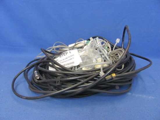 Cable – Telephone – Other Cords – As Shown