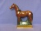 1968 Man O' War Horse Liquor Decanter – Ezra Brooks – 11 1/2” T – 10 1/2” L – Empty