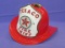 Vintage Toy Plastic Texaco Fire Chief Hat/Helmet – Missing Eagle from the top