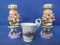 Mixed Lot Collectibles: 2 Hershey's Chocolate “Mothersday Figurines (Resin) & Nimitz Hotel Demitasse