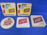 24 Schlitz Beer Coasters – Some Different Styles – Condition varies