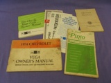 Owner's Manuals: 1976 Ford Pinto & 1974 Chevy Vega & More (see Photos)