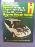 Haynes Automotive Repair Manual: Dodge Caravan, Plymouth Vyager & Chrysler Town & Country 1996-1999