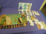 1930's “Historic Costumes” Paper Doll Cut Outs by Rachel Taft Dixon, 1970 Girl Scout & World's Unifo