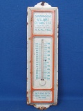 Advertising Thermometer “Williams Ceramic Tile Rochester, MN” - 13” long – Works