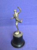Metal Running Trophy – Man Giving His All – Made in USA – 8” tall – Vintage
