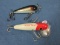 2 Fishing Lures - “Jitterbug”, “Cisco Kid Topper” - Both ~4 3/4”L – Great condition – As shown