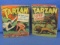 2 Better Little Books: Tarzan In the Land of Giant Apes 1947 & Tarzan Lord of the Jungle 1931