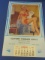 Vintage Clayton's Standard Service 1966 Pin-up  Calendar “Friendly Number”  - 16” T x 10” W