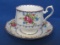 Royal Albert Bone China Cup & Saucer Set – Petit Point Pattern – Pattern started in 1932