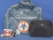 Airlines: American Airlines Vinyl Bag – Skyteam Pouch w Essentials – 3 Keychains – Matchbook
