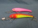 2 Mann's Fishing Lures - “S25+” - Both ~8”L – Great condition – As shown