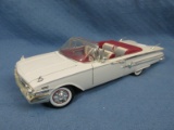 1960 Chevy Impala Model – 1:18 Scale – Great condition – As shown – Dusty from being on display