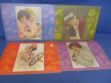Set of 4 Coca Cola Advertising Placemats (Ca. 1970's)