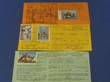 Duck Stamps 1979, 1980, 1981