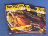 10 Michelob Holiday Recipe and Entertainment Guide  Booklets © 1993