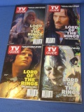 All 4 Lord of the Rings TV Guites Dec 13-19, 2003 – Excellent Condition