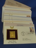 25 Gold  Stamps  First Day Issue