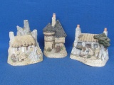 David Winter Scottish Collection: Crofter's Cottage, Gatekeepers, House on the Loch