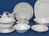 60-Piece Set of China by Iroquois – Henry Ford Museum Greenfield Village – Off White
