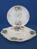 2 Advertising Plates: Conry's Grocery Grand Meadow, Minn. & The Red & White Store