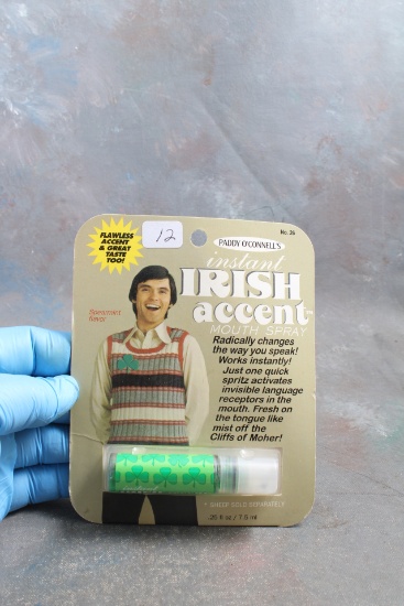 Paddy O'Connell's Instant Irish Accent Mouth Spray NIP
