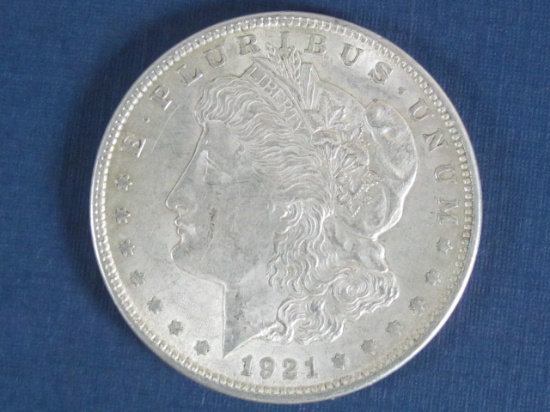 1921 Morgan Silver Dollar - 26.7 Grams