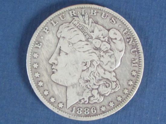 1886-O Morgan Silver Dollar - 26.3 Grams