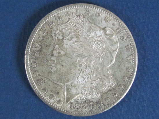 1887-S Morgan Silver Dollar - 26.7 Grams