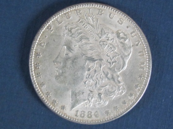 1884 Morgan Silver Dollar - 26.7 Grams