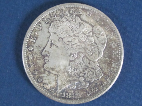 1881-S Morgan Silver Dollar - 26.7 Grams