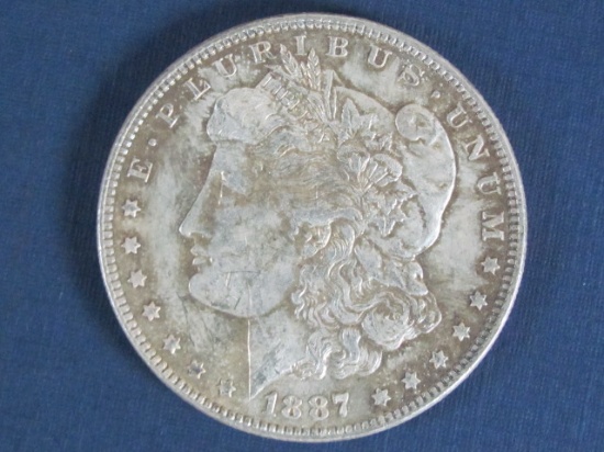 1887 Morgan Silver Dollar - 26.7 Grams