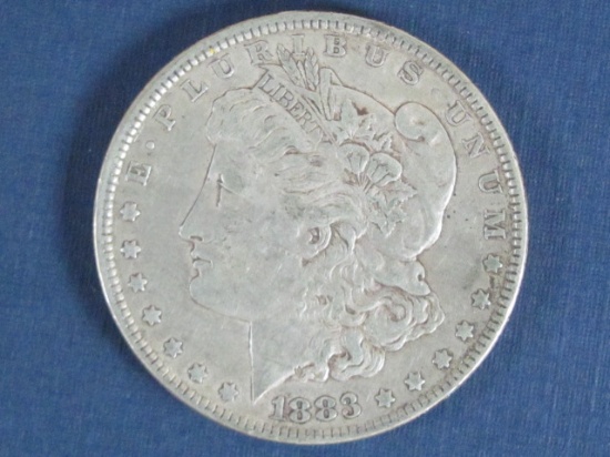 1883 Morgan Silver Dollar - 26.7 Grams