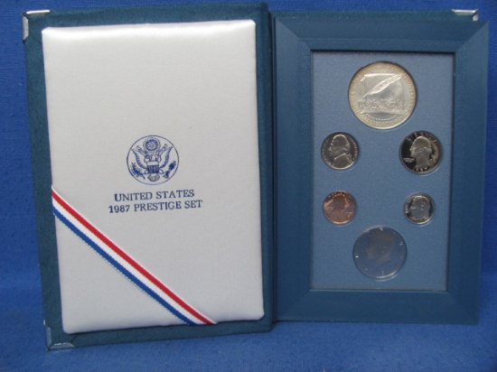 1987 US Mint Constitution Prestige Proof Coin Set - Includes The 1987 US Constitution Silver Dollar