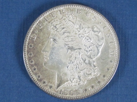 1897 Morgan Silver Dollar - 26.7 Grams