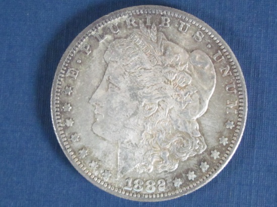 1882-S Morgan Silver Dollar - 26.7 Grams