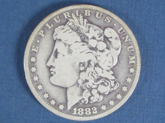 1882-O Morgan Silver Dollar - 26.0 Grams