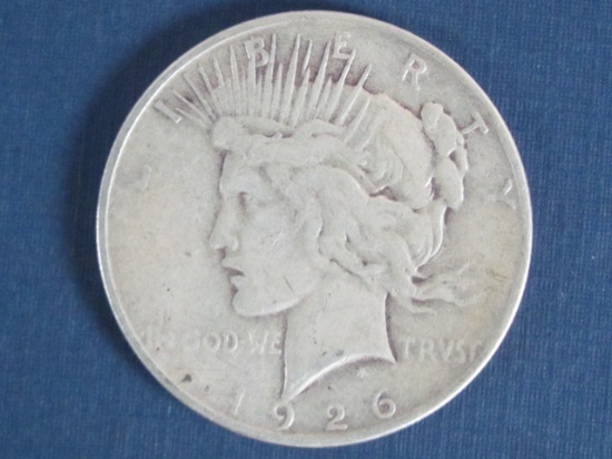 1926-S Peace Silver Dollar - 26.5 Grams